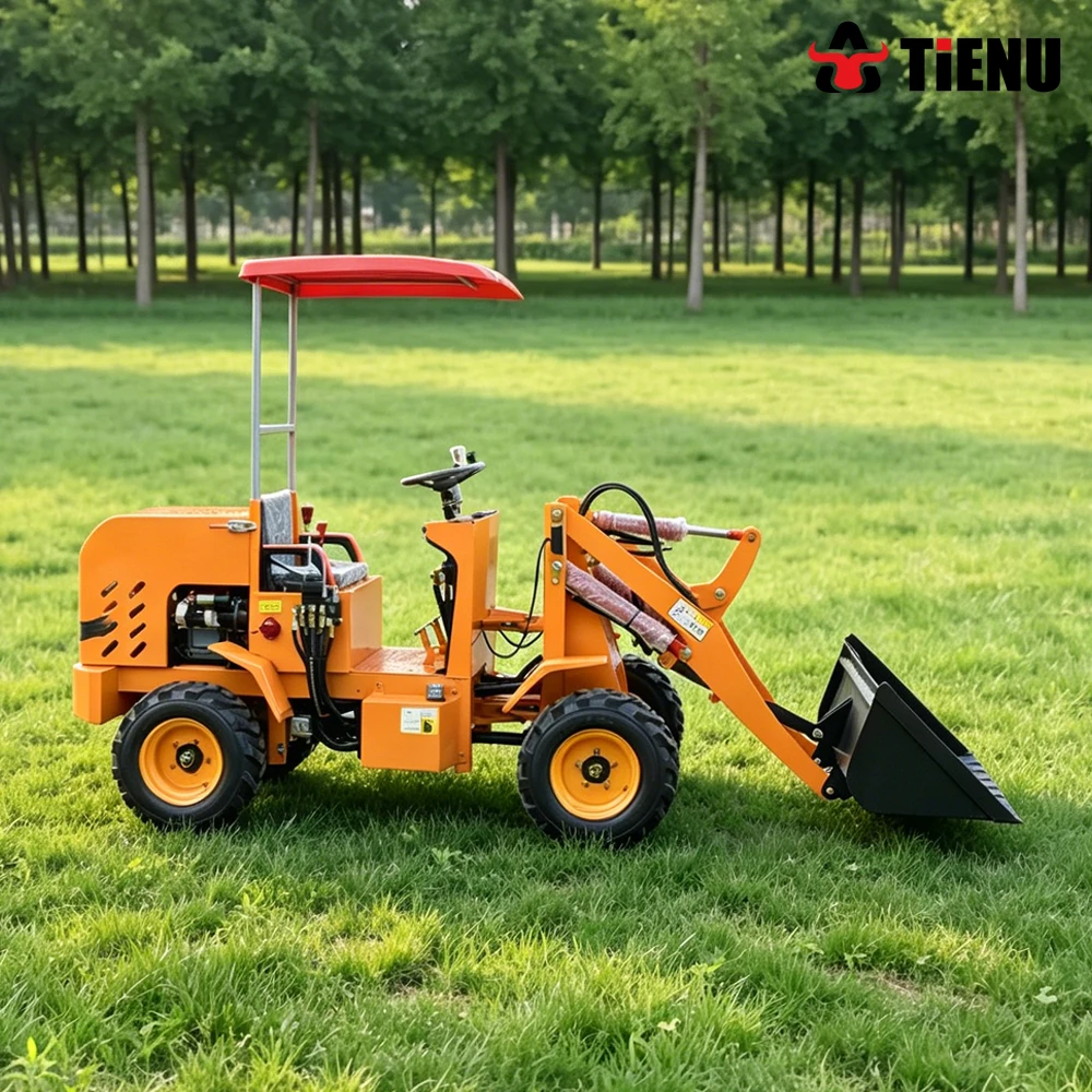 Best selling compact electric loader brand new designed specifically for small scale earthmoving operations