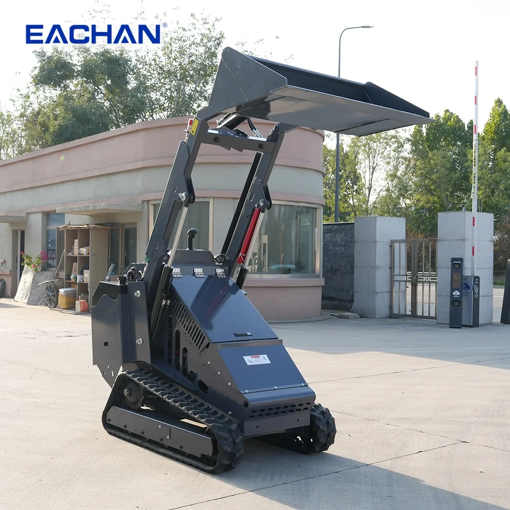 Factory Price CE EPA Diesel Mini Skid Steer Agriculture Crawler Mini Skid Steer Loader Orchard Skid Steer Loader Customized
