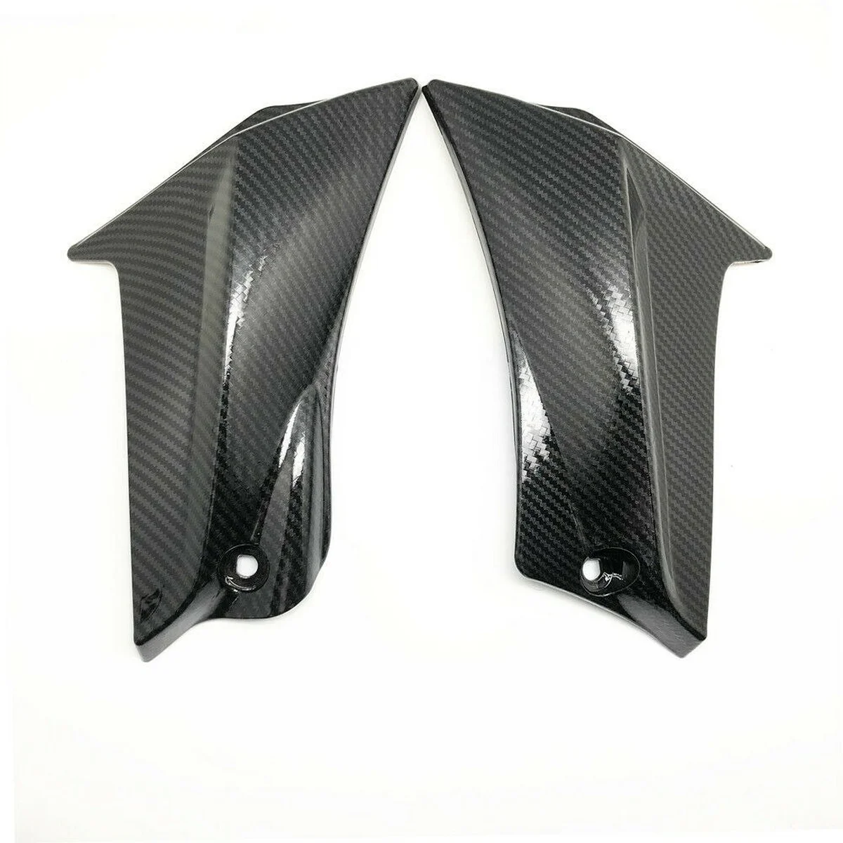 

Carbon Fiber Pattern L R Side Fairing Trim Frame Cover for Suzuki Gsxr 600 750 11-20