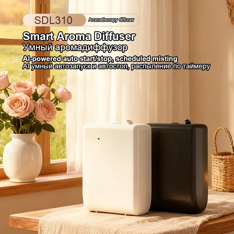 

Smart Remote Aroma Diffuser APP Control Low noise 24 Hours Long-Lasting Auto Spray Quick Odor Removal Pet Friendly safe