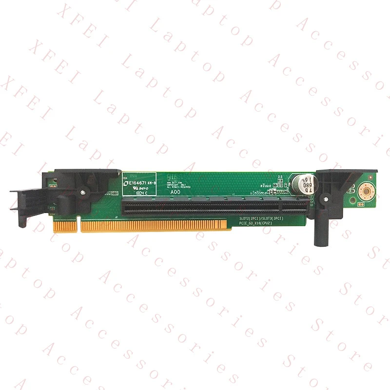 

D New For Dell PowerEdge R640 RISER 2 Card PCI-E X16 for 2nd CPU W6D08 0W6D08