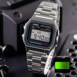 Casio watch silver watch men set brand luxury LED digital Waterproof Quartz men watch Sport military Wrist Watch relogio masculi