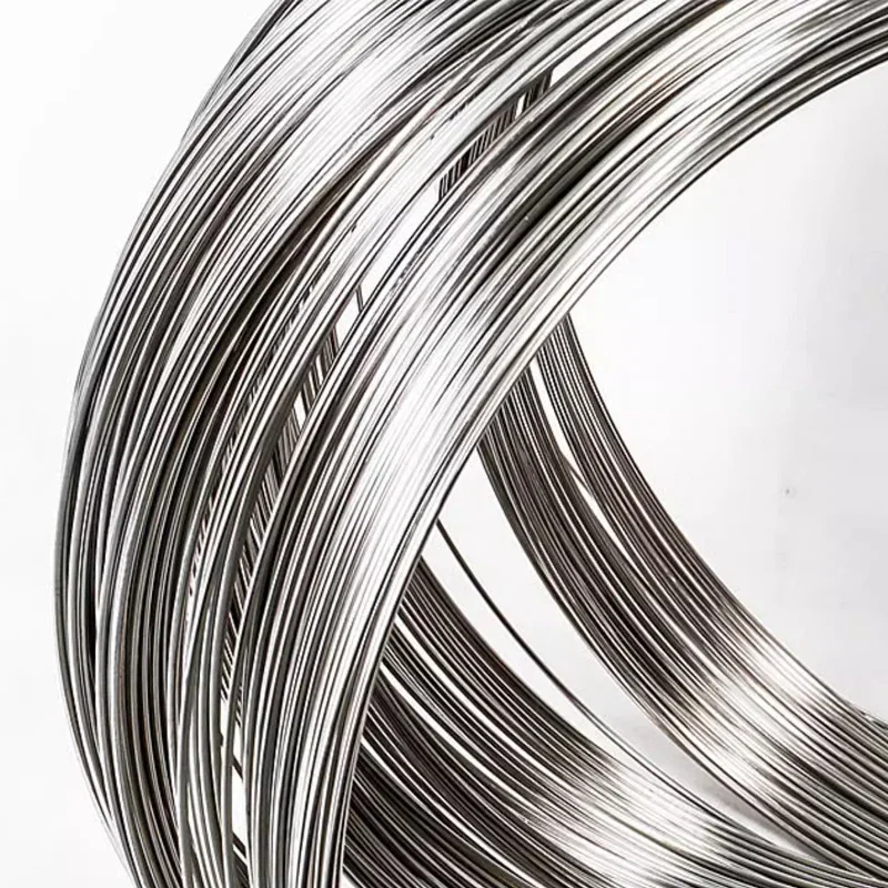 1KG/roll Soft Steel Wire Diameter 0.3mm-4mm 304 Stainless Steel Wire Single Strand Lashing Soft Iron Wire