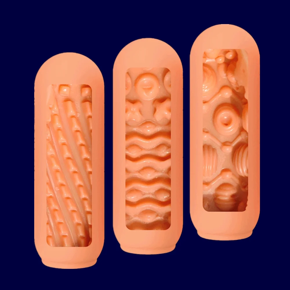 Soft Protable Vagina Pussy Silicone Male Masturbator Erotic Toy for Adult Masturbation Penis Endurance Exercise Sex Toys for Men
