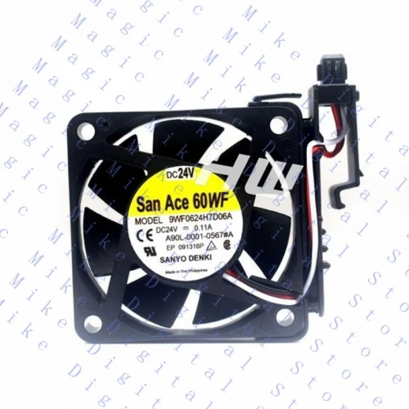 H  1Pc  NEW A90L-0001-0567# A9WF0624H706A 24V 0.11A FOR Fanuc System Fan