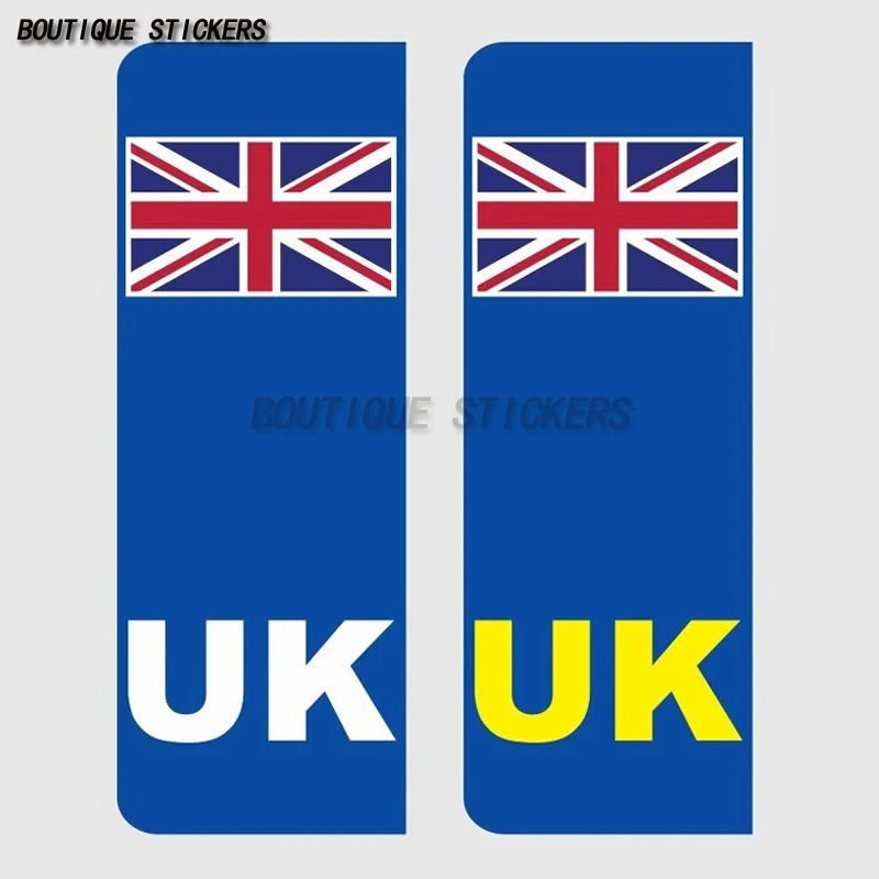 ملصقات لوحة ترخيص رائعة ملصقات سيارات المملكة المتحدة - لوحة علم المملكة المتحدة فينيل ذاتية اللصق للسيارة والشاحنات #3