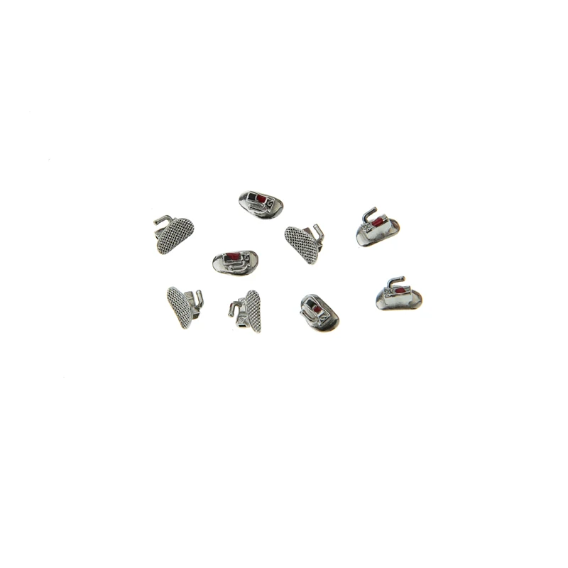 20Pcs Dental PIM Single Tube Horn Mouth Sliding For Mesh Bottom Straight Wire arch Buccal Tube orthodontic Wire oral orthodontic
