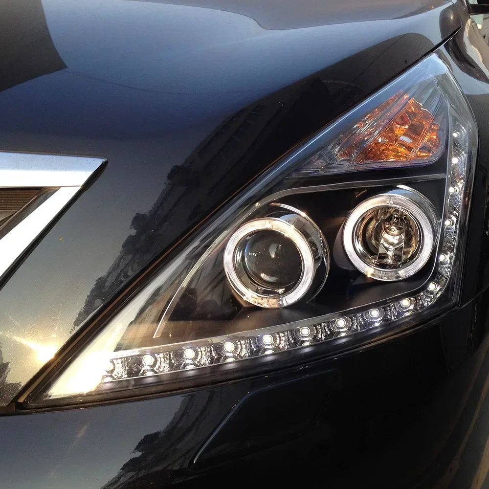 Auto Headlights For Nissan Altima 2008-2012 LED Car Front Lamps Assembly Upgrade High Quality 2 Projector Lens Tools Accessories