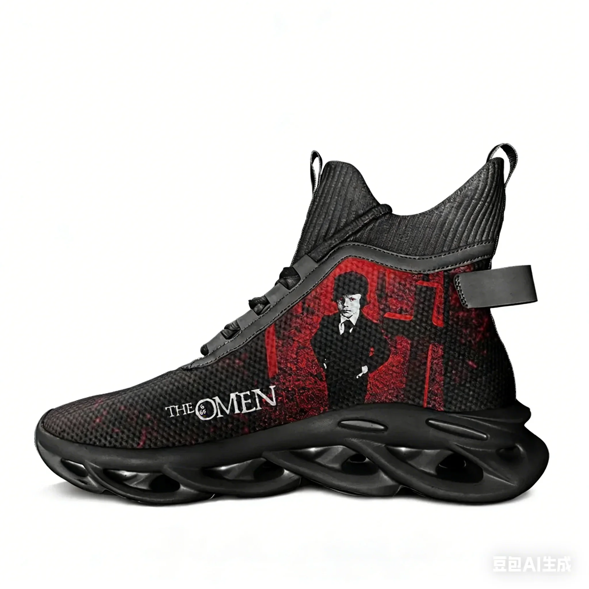 

Кроссовки Omen High Top Flats для мужчин и женщин, спортивная обувь высокого качества, модные кроссовки на шнуровке, сетчатая обувь, обувь на заказ