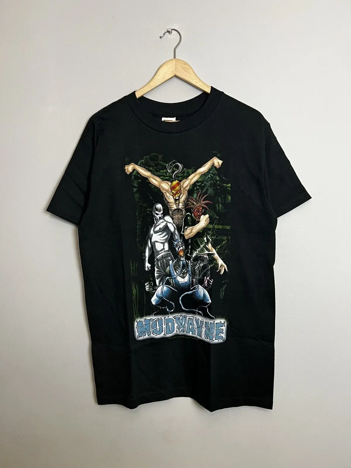 2000 Mudvayne Blue Grape T Shirt Vintage NuMetal Band