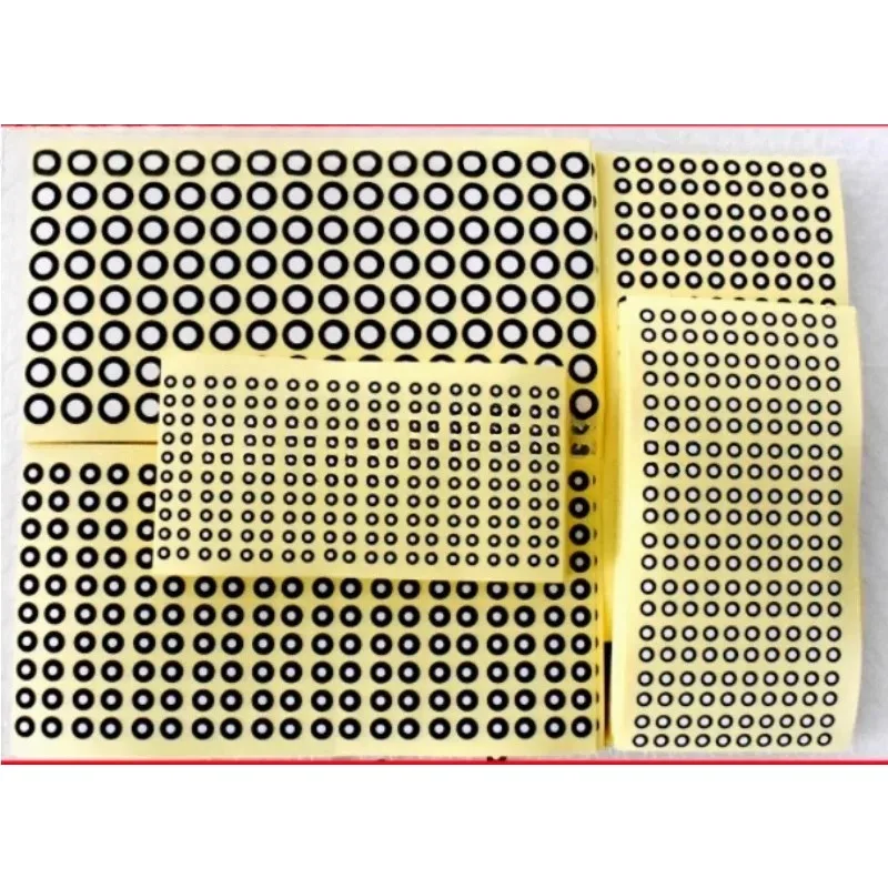 10,000 Points 3D Scanner Marking Point Matte Black Dot Marking Machine Marking Point Non-reflective, Not for Handheld Scanner