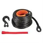 3/8in x 92ft Synthetic Winch Rope Line 25500LBS Car Tow Recovery Cable Truck SUV