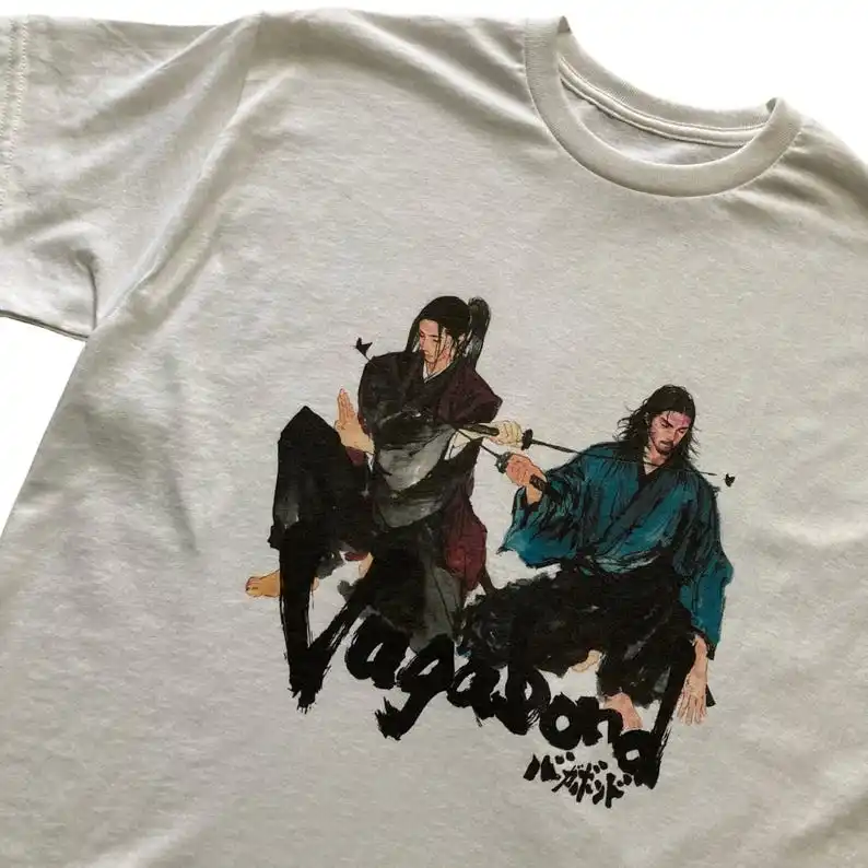 Sasaki Kojiro & Musashi Miyamoto Vagabond UNISEX TSHIRT (Choose your tshirt preference!)