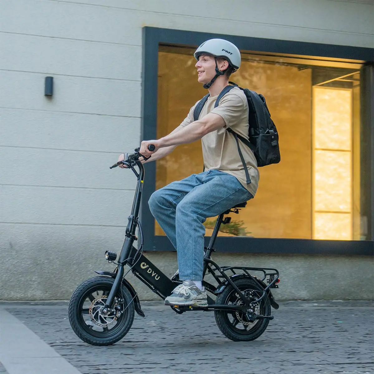 Folding Electric Bike 350W Motor 36V 7.8Ah Battery 3 Assist Levels Dual Disc Brakes Commuter City E-Bike, Customized