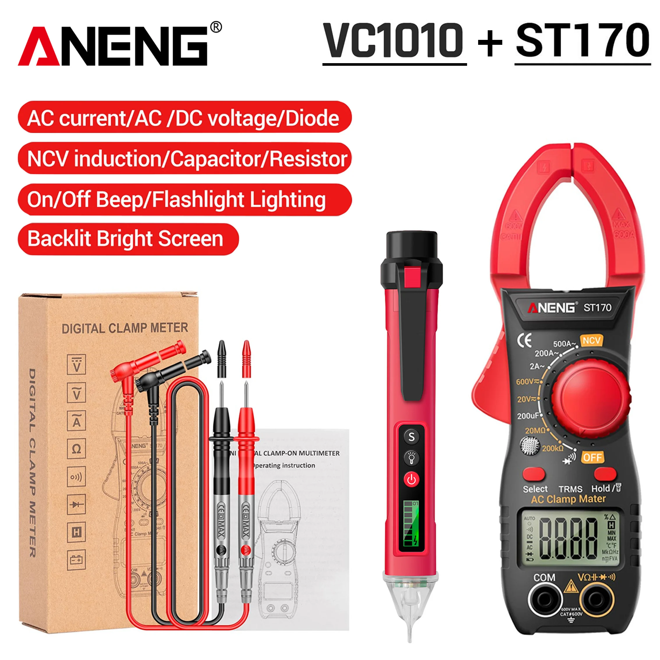 Aneng Digital Clamp…