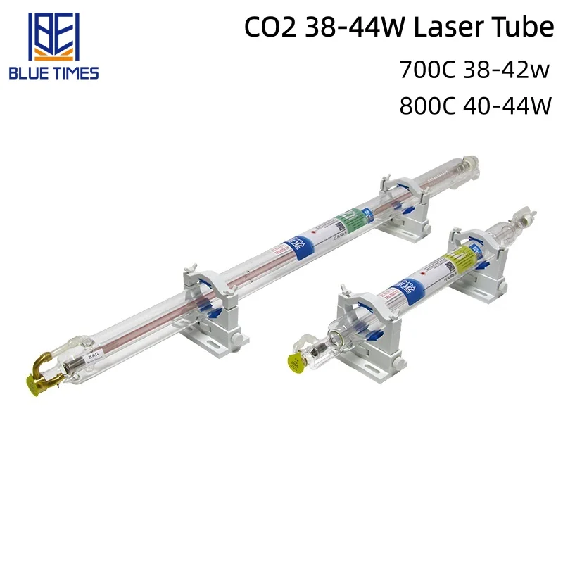 

Bluetimes Medical CO₂ Laser Tube 38-44W Glass Tube Length700/800mm Diameter 50mm Service Life 1000-5000 Hours Tube laser à CO₂