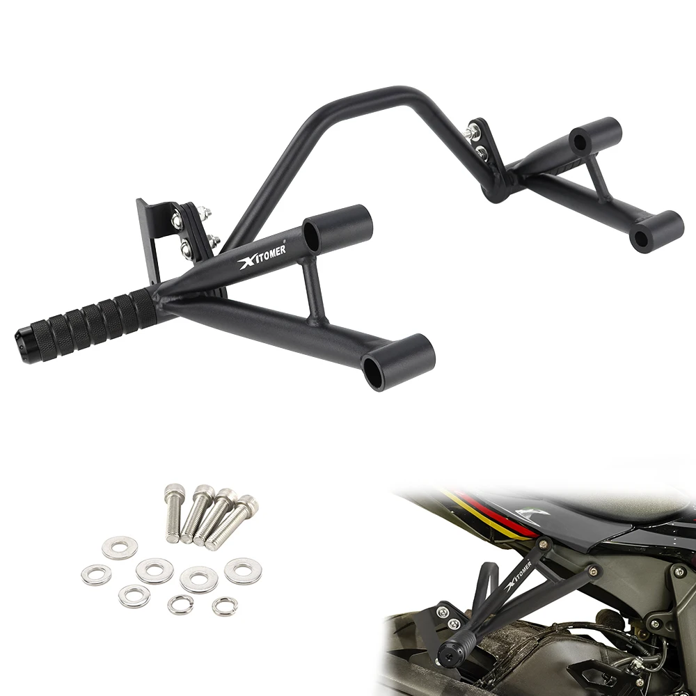 

For Kawasaki NINJA ZX-6R ZX636 2009-2025 NINJA ZX-10R Motorcycle Rear Footrests Subcage Passenger Peg Guard Peg Stunt Protection