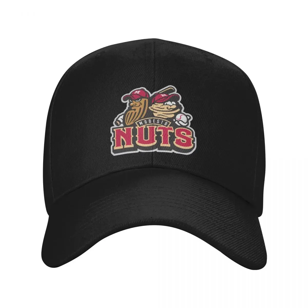 

The Modesto-Nuts Logo Baseball Cap Fashion Beach hats on offer Sun Hats For Women Men's