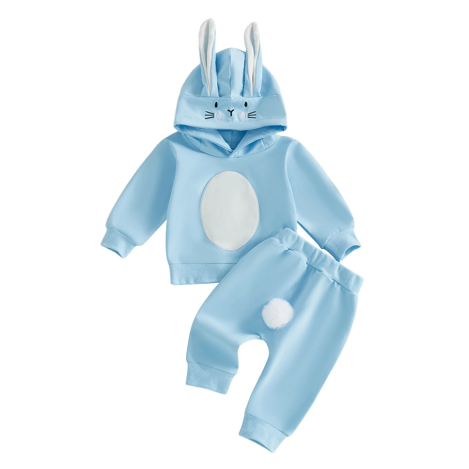 Toddler Bunny Easter Outfit Set 1