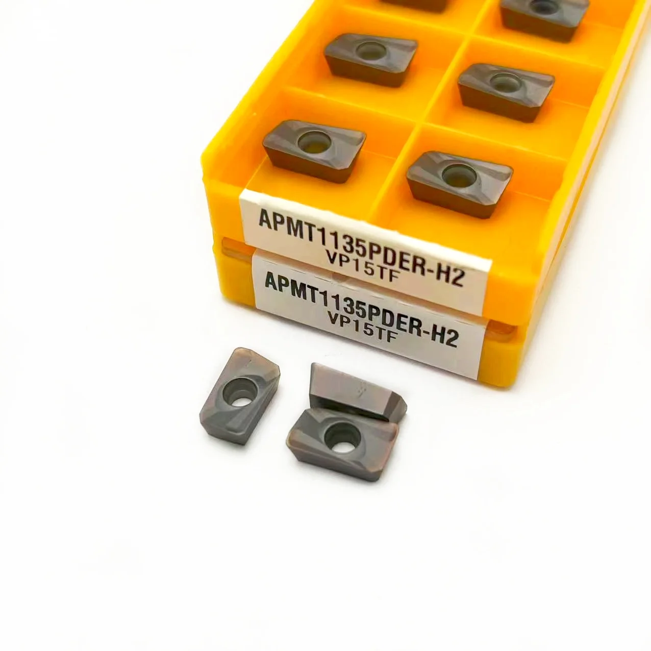APMT1135PDER M2 VP15TF Фрезерные токарные инструменты APMT1135 H2 Твердосплавные вставки Инструменты для токарных станков с ЧПУ APMT1135 PDER-H2 VP15TF Фрезерные лезвия