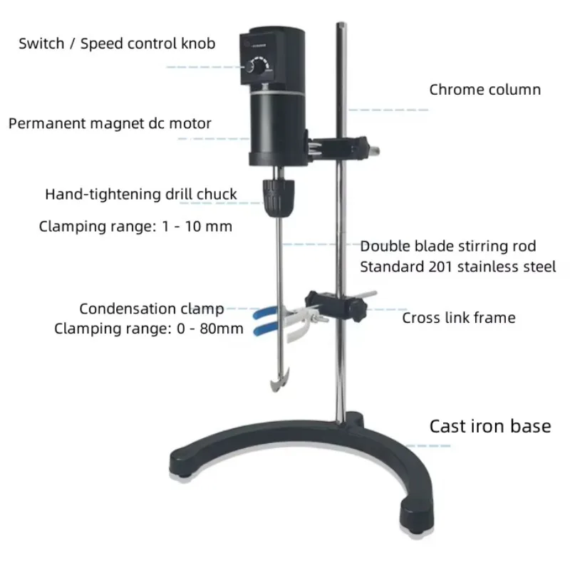 سعر الجملة توقيت عالي السرعة ناتئ مختبر المحرض الكهربائية العلوية النمام خلاط مختبر