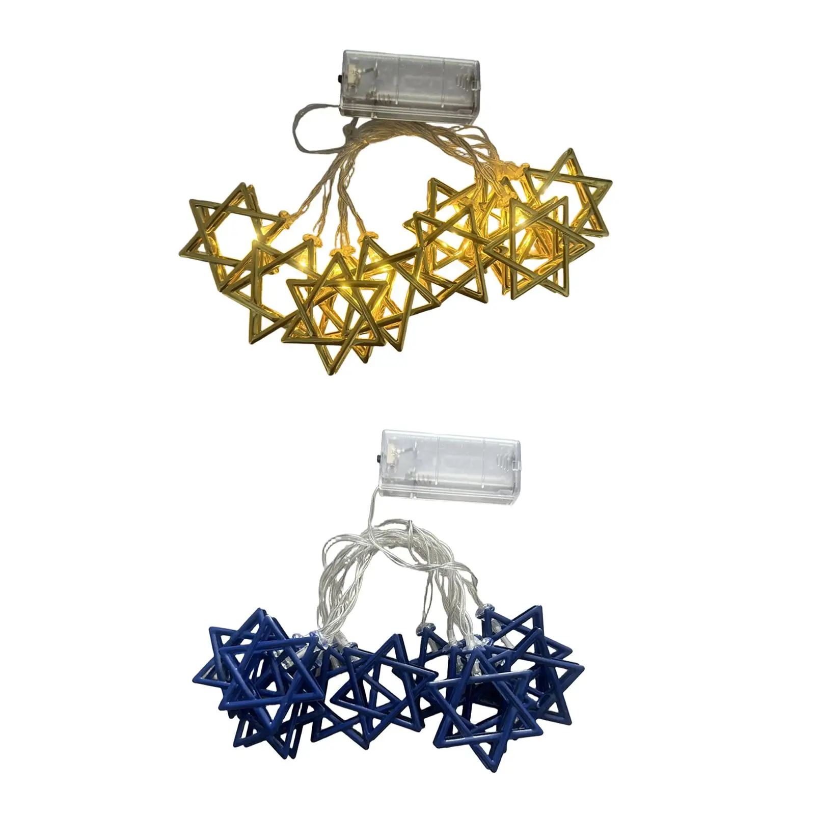 

Star of David Lights String 9.8 ft for Hanukkah Rosh Hashana Jewish Judaism
