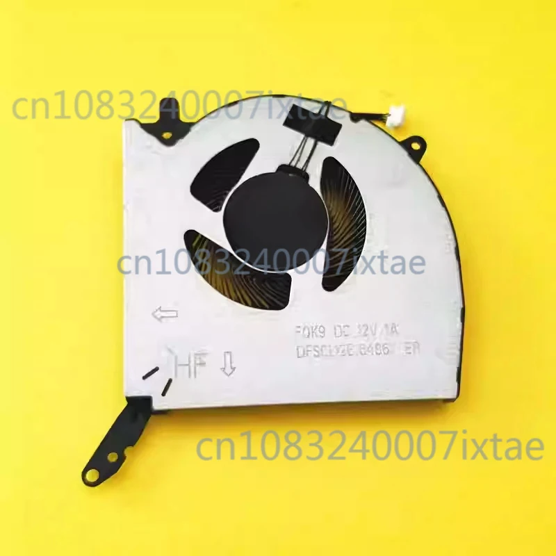 For Lenovo Legion Pro 5 16ARX8 16IRX8 DFSCL12E06486Y FQK8  DFSCL12E16486Y FQK9 CPU & GPU Cooling Fans 12V
