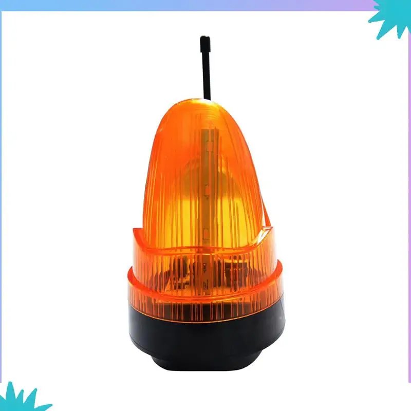 ABZW 2X 12V-220V LED 알람 빛 스트로브 깜박임 비상 경고 램프 자동 게이트 오프너에 대 한 벽 마운트
