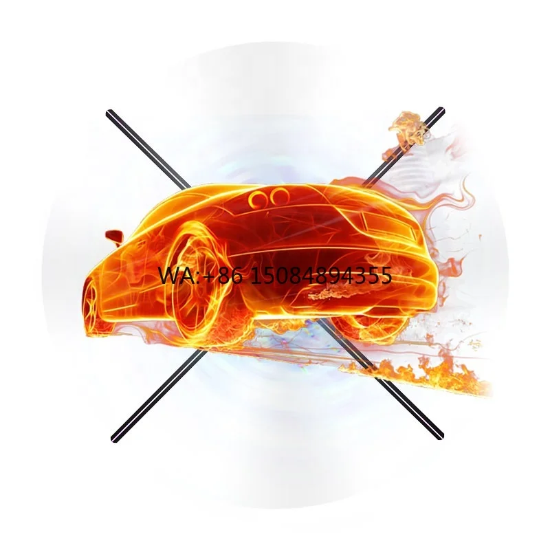 High Resolutoin 16Gb 3D Hologram Fan 3D Holographic Projector Display Advertising Equipment for Market