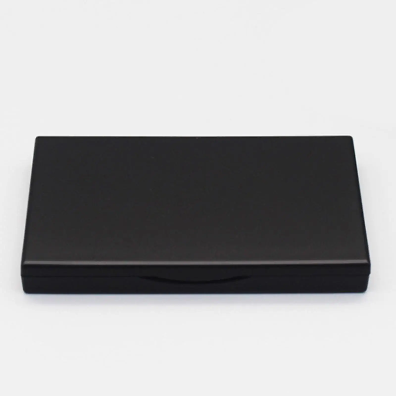 3 × 2 قطعة علبة ظلال عيون فارغة يمكنك صنعها بنفسك، أسود، 9.16 × 5.1 × 1.13 سم