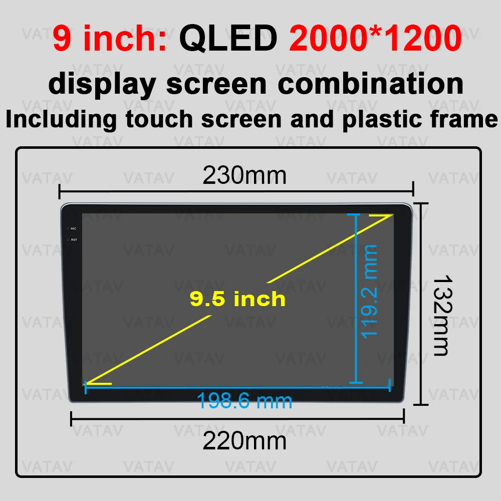 Android 8.1 10 13 carte mère 7731 UIS9863 7862 7870 écran d'affichage 9 rapport de résolution 7 pouces 1280x720 1920x1200 2K accessoire