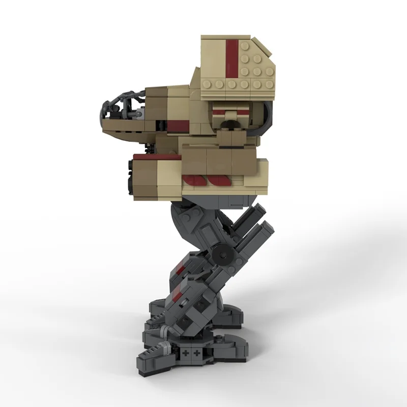 1226 قطعة MOC جنون القط الأخشاب الذئب OmniMech عشيرة نموذج هدايا عيد الميلاد بناء لعبة كتل العمارة تجميع DIY بها بنفسك الطوب الإبداعي #4