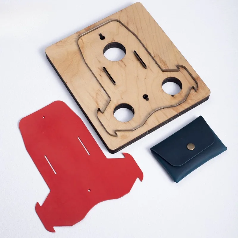 For Seam-free Card Bag Knife Mold, Handmade DIY Leather Tools, Leather Bag Version Is Sharp and Durable