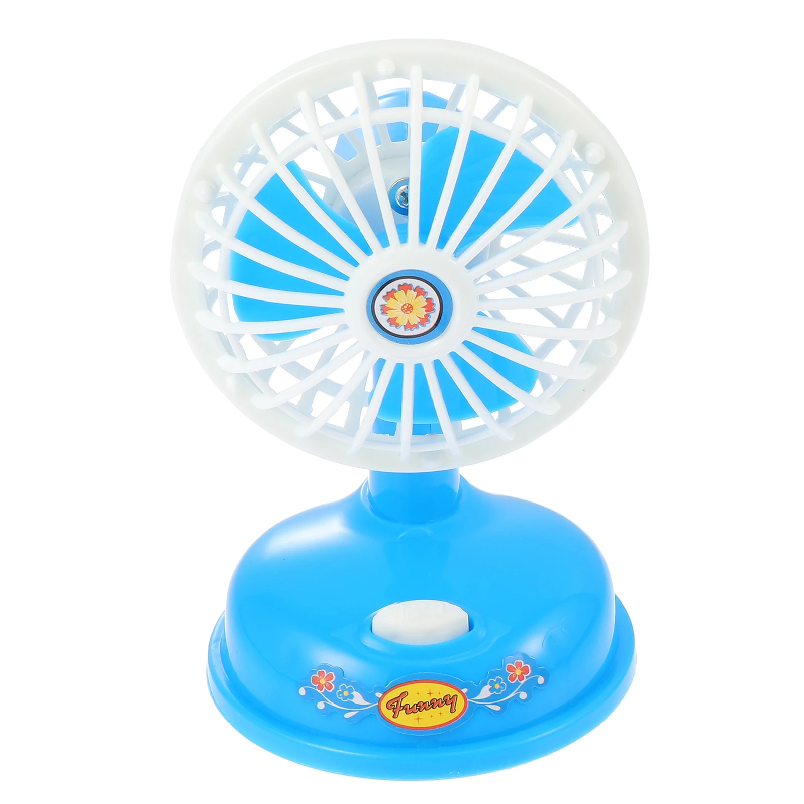 

Simulation Mini Electric Fan Pretend for Kid Handheld Kids Simulated Plastic Role Child