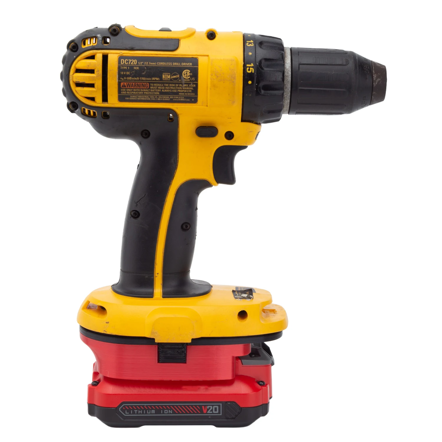Battery Adapter Converter For DeWalt Ni-Cd Ni-Hi Tools To Craftsman V20 Li-ion Battery Adapter Converter Accessory CMCB202