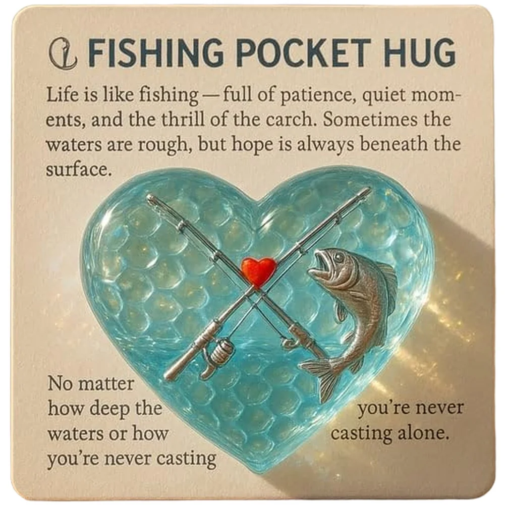 Compact Fishing Accessory 15cm Fishing Charm Compact Design Lightweight Pocket Hug Memorable Fishing Trip Everyday Carry