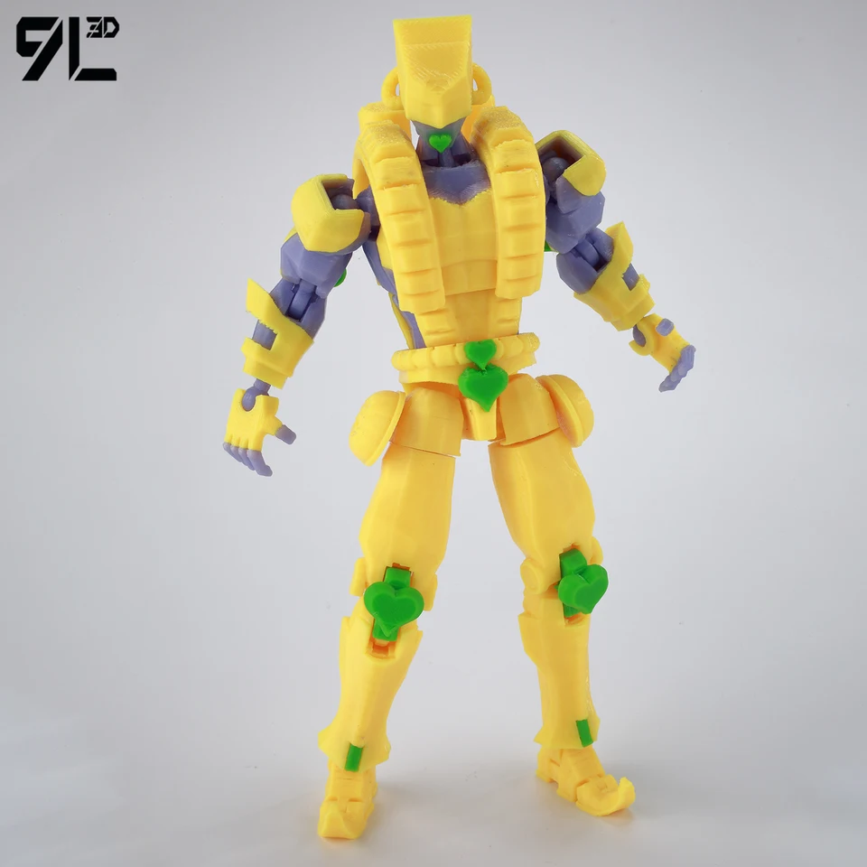 9L3D Printing JOJO's Bizarre Adventure DioStardust Crusaders World