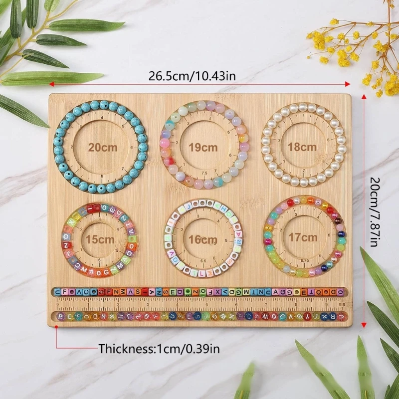 Portable Beading Board for DIY Bracelet Necklace Beading Jewelry Making Tray Drop shipping