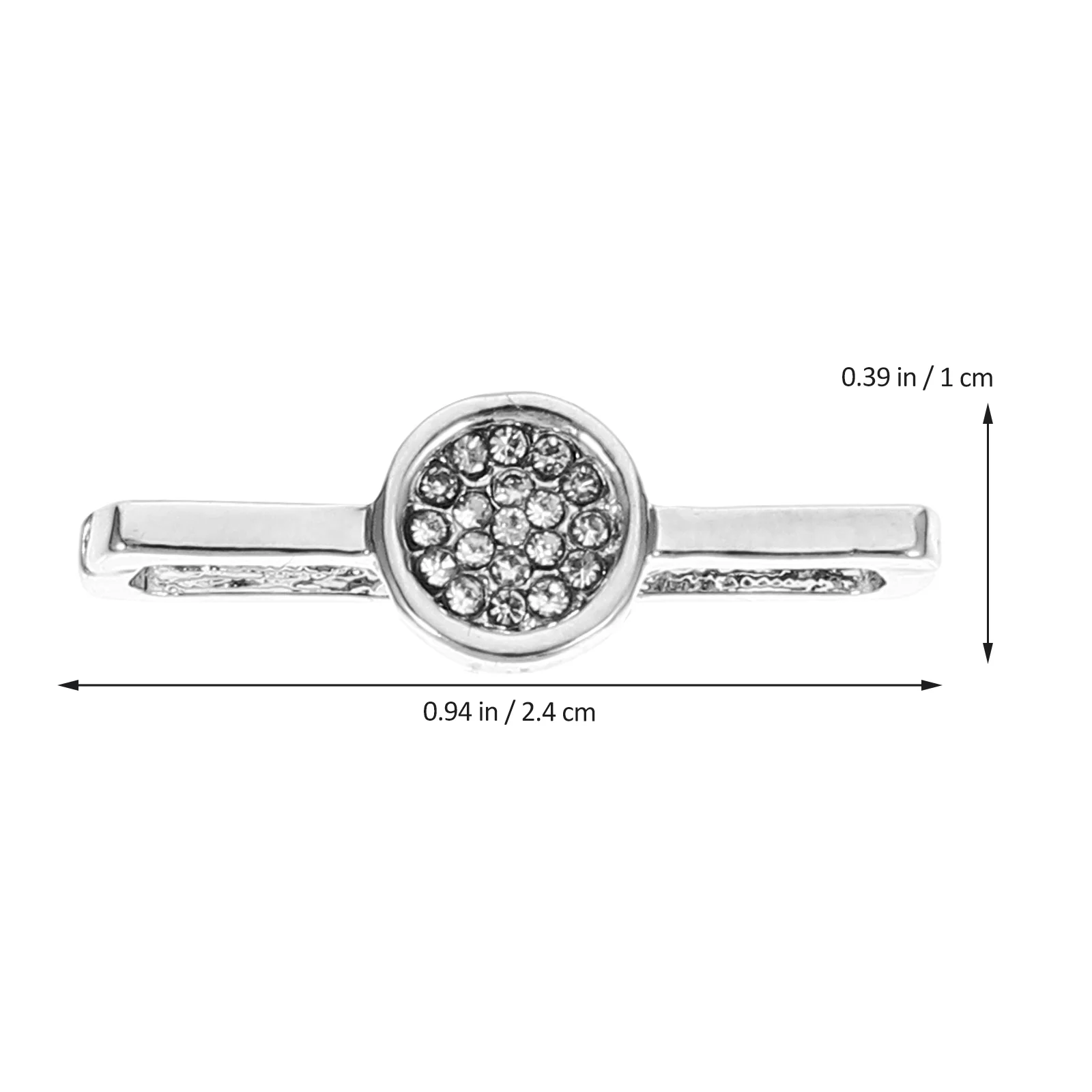 

5Pcs Watch Charms Metal Alloy Durable Lightweight Watch Strap Decoration Silicone Band Accessories Watchband Charms