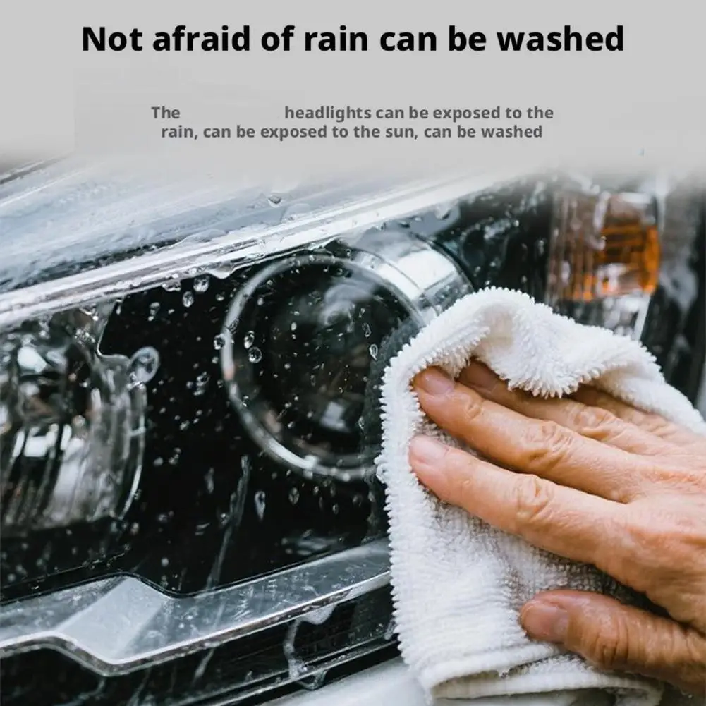 Car Headlamp Repair Spray Anti-Oxidation Coating Car Lamp Polishing Agent Car Headlight Restoration Polishing Kit Auto Accessory