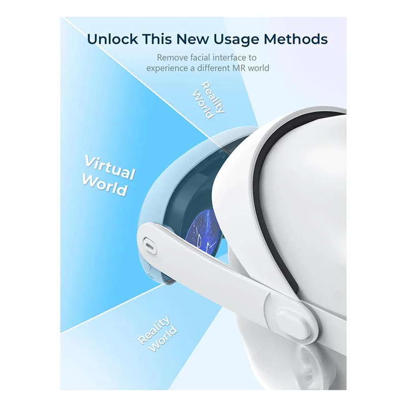 Adjustable VR Headset Head Strap For Meta Quest 3 Headband Head Strap For Meta Quest 3 VR Accessories