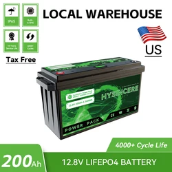 LiFePo4 Battery 24V 12V 300Ah 200Ah 100Ah 36Ah 20AH 12Ah 10Ah 6Ah Pack Lithium Iron Phosphate Batteries Built-in BMS for Solar