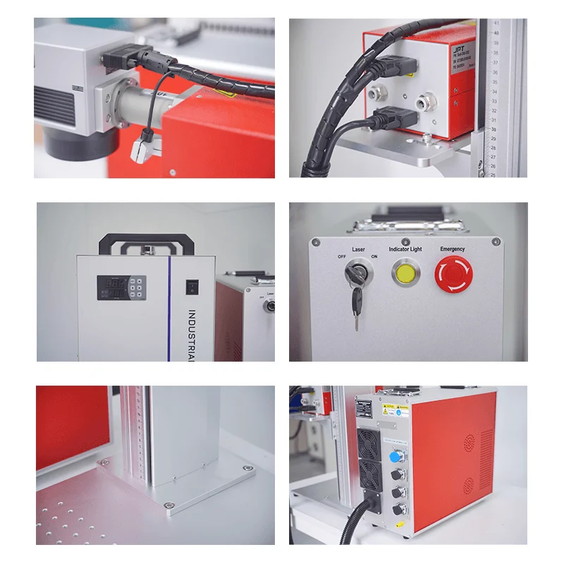 UV Laser Engraver 5W 3D UV Laser Marking Machine 10W For Card Supported Formats LAS DXF DST PRT BMP EZCAD Control System