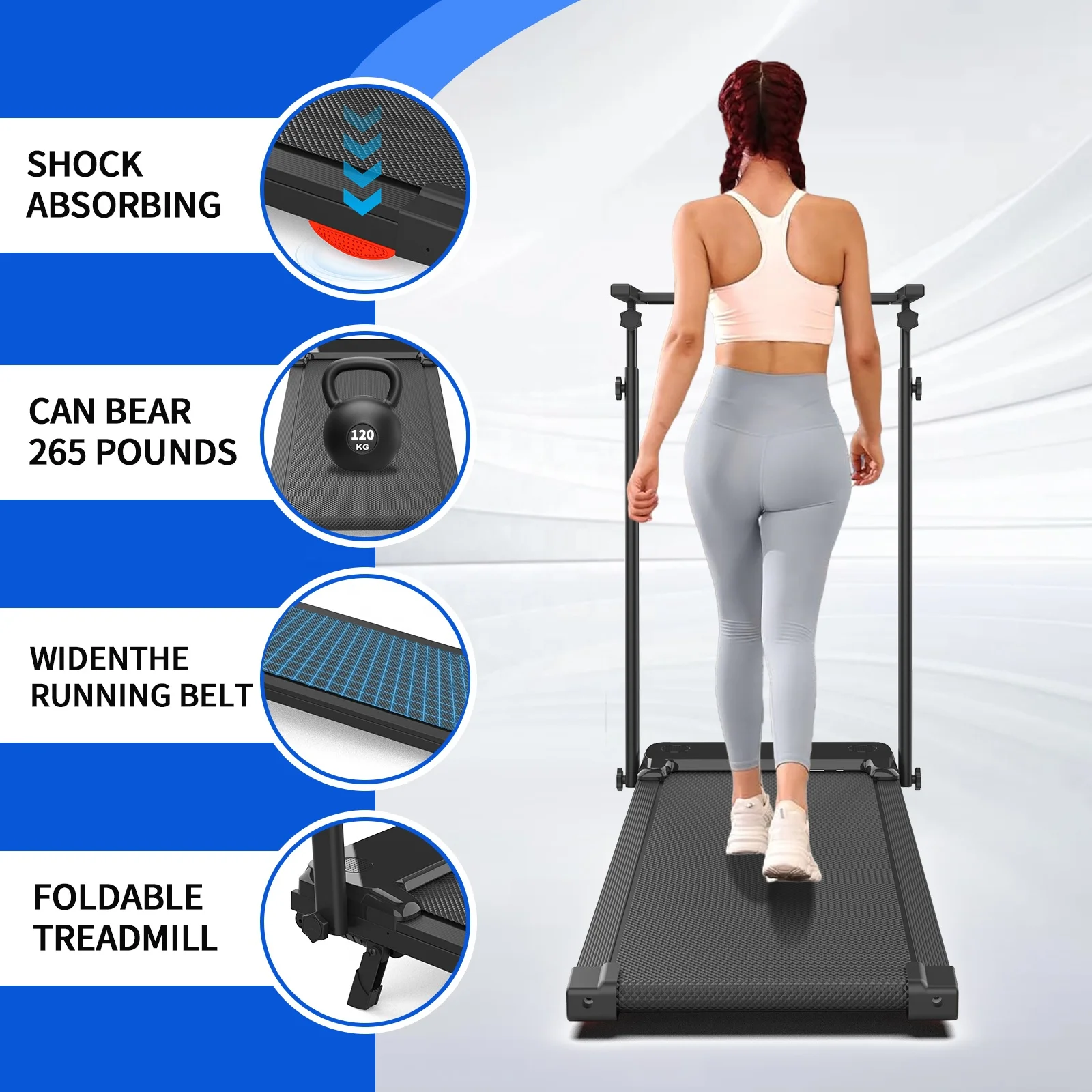 Efficient Cardio Folding Tread - Home Gym Electric Machine review and price