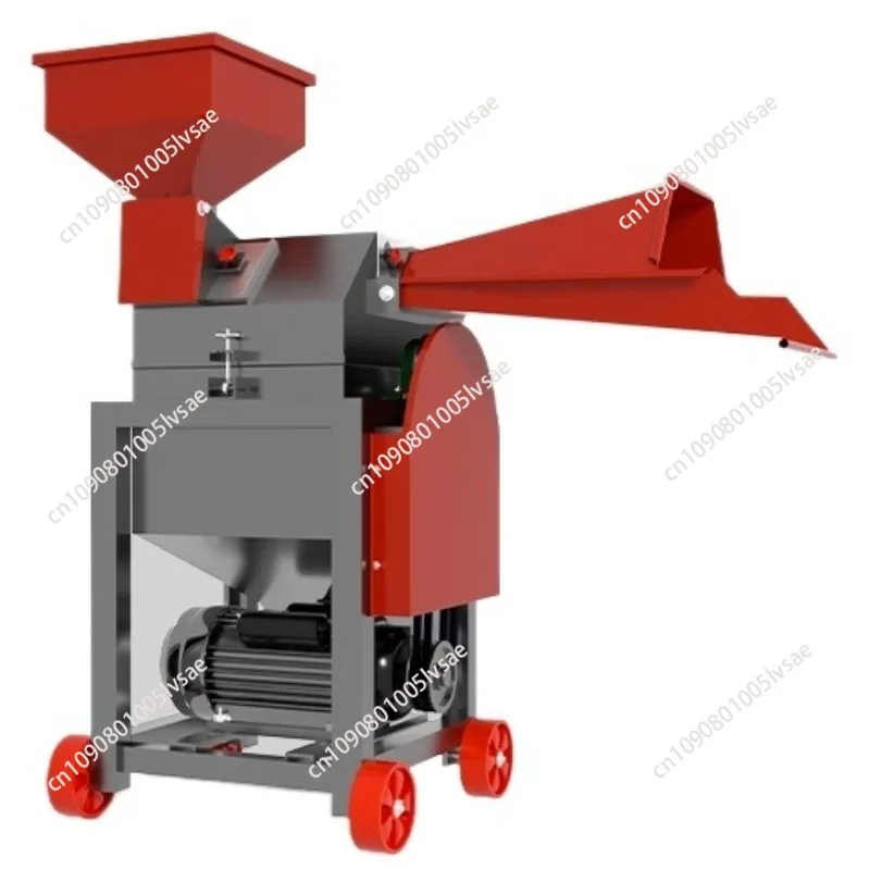 Ultra-fine grass beater green fodder dry and wet dual-purpose straw crusher household farming chicken, duck, goose and pig grass