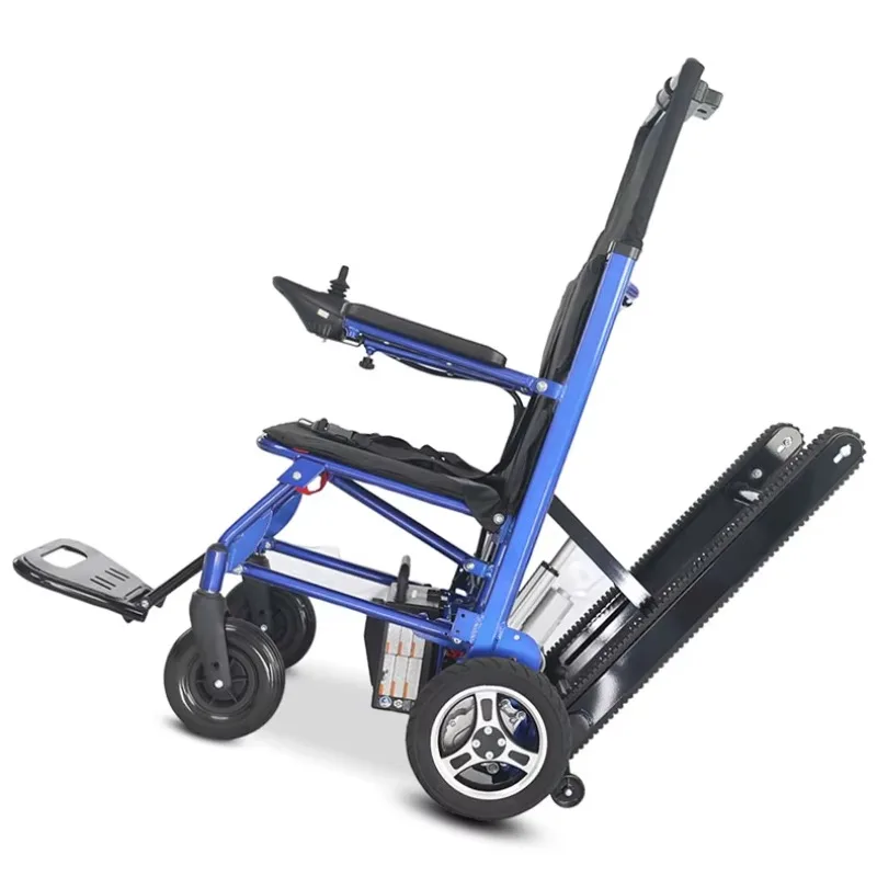 تصميم براءة اختراع جديد مظهر جيد يعمل بالطاقة الكهربائية درج تسلق كرسي متحرك شاحنة يدوية درج متسلق درج كهربائي تسلق