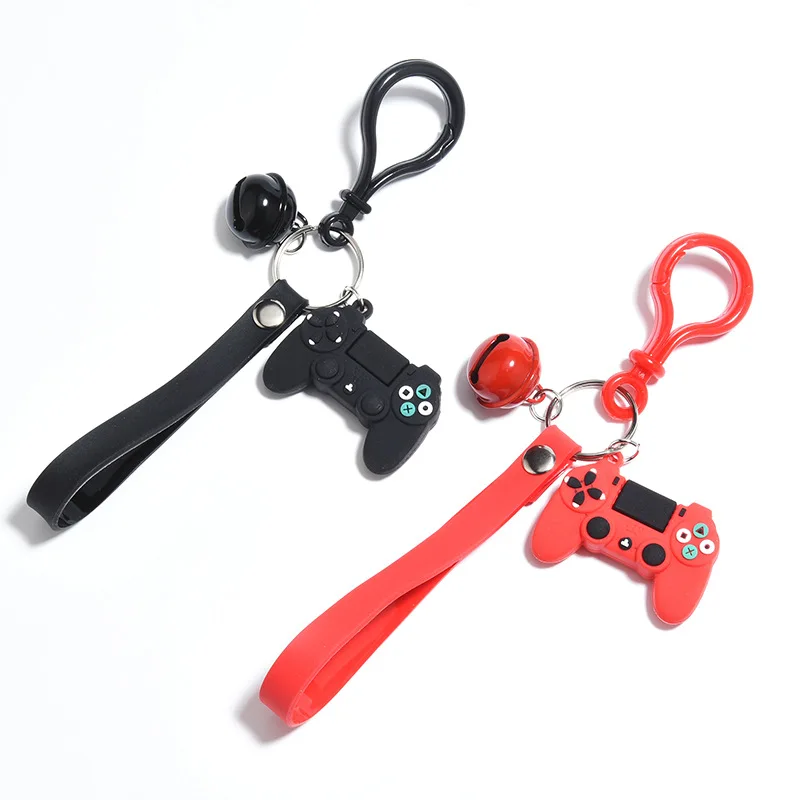 New Fashion Stereo Cartoon Game Console Keychain Keyring Childhood Exquisite Bag Car Hanging Fun Keychain Small Gift K2446