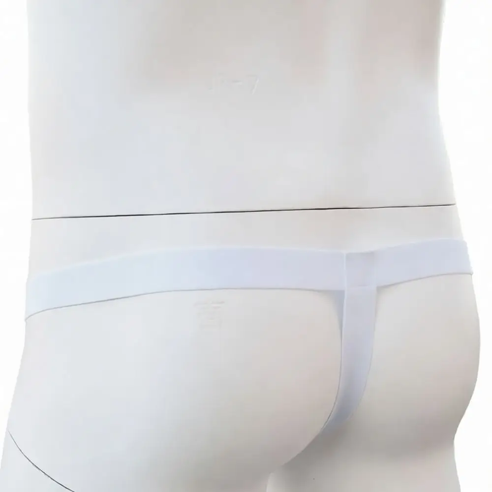 Mens Breathable Jockstrap G String Underwear Male Scrotum Support Sling Ring Low Waist Sexy T Back Athletic Sports Panties