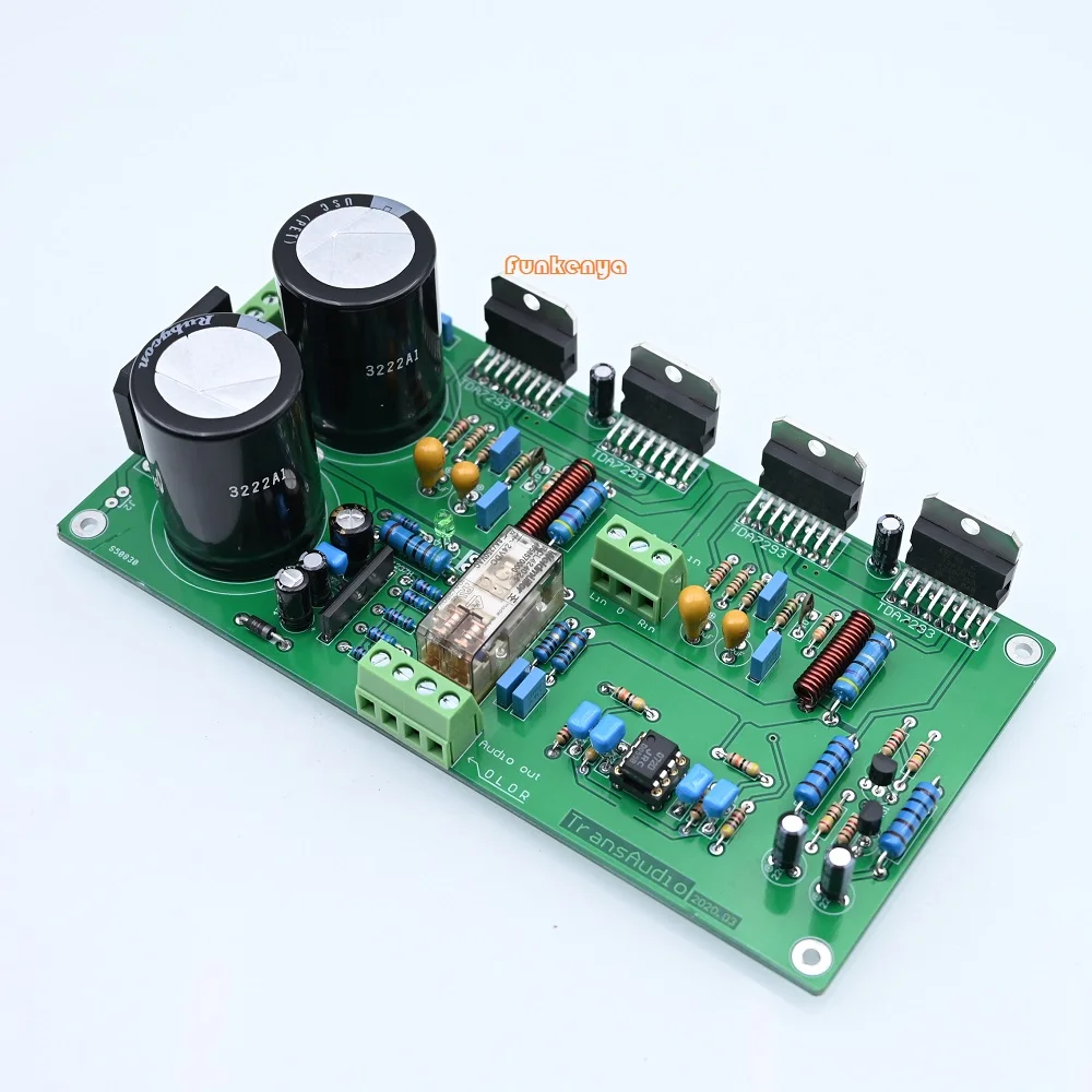 LINN LK140 Circuit Dual Channel Pure Rear Class Power Amplifier Board 90W*2 Post Stage Amp TDA7293