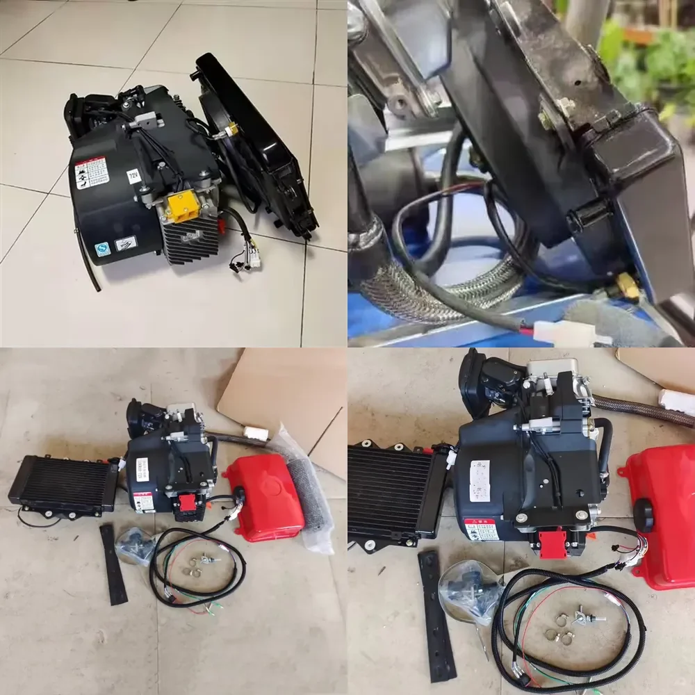 Remote Start DC 48V 60v 72vFactory Direct Sale Vehicle Range Extender Generator 5KW High Quality Generator